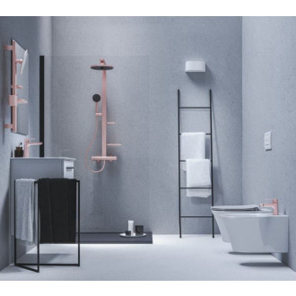 Sprchový systém Ideal Standard Alu+ s poličkou rosé BD584RO