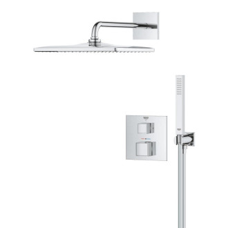 Sprchový systém Grohe Grohtherm Cube vrátane podomietkového telesa chróm 34868000