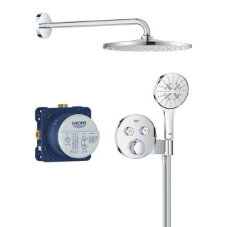 Sprchový systém Grohe Grohtherm SmartControl vrátane podomietkového telesa chróm 34866000