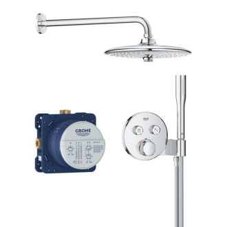 Sprchový systém Grohe Grohtherm SmartControl vrátane podomietkového telesa chróm 34867000