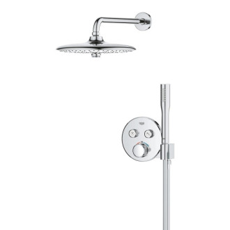 Sprchový systém Grohe Grohtherm SmartControl vrátane podomietkového telesa chróm 34867000