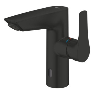 Umývadlová batéria Grohe Eurosmart so senzorom čierna matná 239752433
