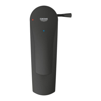 Umývadlová batéria Grohe Eurosmart s výpustou čierna matná 329262433