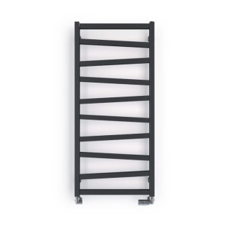 Radiátor kombinovaný House Level ZET 85,8 x50 cm metalická čierna HLZE085050MCB