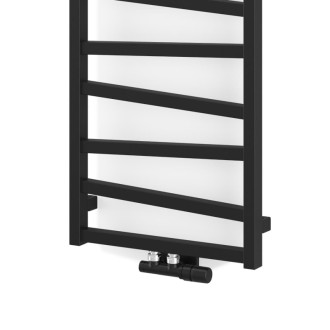 Radiátor kombinovaný House Level ZET 133,4 x50 cm matná čierna HLZE1330050S905SP