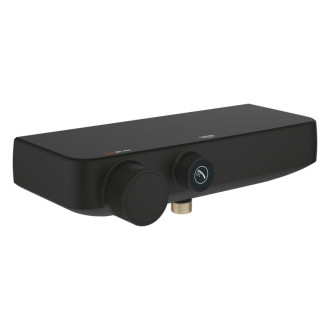 Sprchová batéria Grohe Grohtherm Smartcontrol s poličkou phantom black 102169KF00