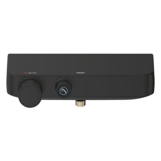 Sprchová batéria Grohe Grohtherm Smartcontrol s poličkou phantom black 102169KF00