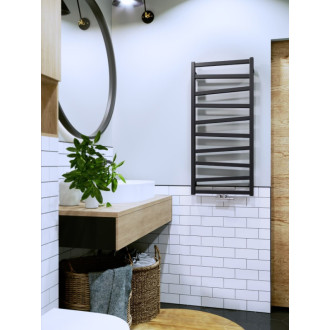 Radiátor kombinovaný House Level ZET 181x50 cm metalická čierna HLZE1810050MCSP