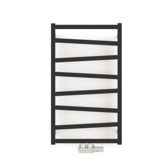 Radiátor kombinovaný House Level ZET 85,8 x50 cm matná čierna HLZE085050S905SP