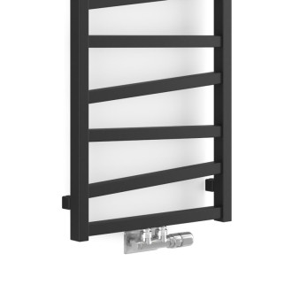 Radiátor kombinovaný House Level ZET 85,8 x50 cm matná čierna HLZE085050S905SP