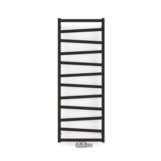Radiátor kombinovaný House Level ZET 157,2 x50 cm metalická čierna HLZE1570050MCSP