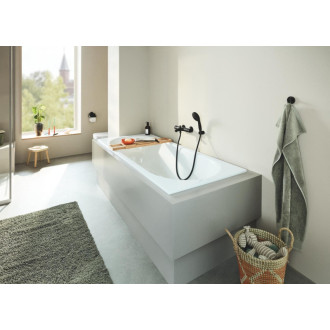 Vaňová batéria Grohe Grohtherm 800 bez sprchového setu 150 mm čierna matná 1022032430