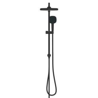 Sprchový systém Grohe Tempesta System Cube bez batérie čierna matná 269772431