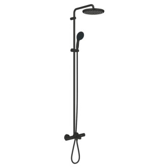 Sprchový systém Grohe Tempesta System s vaňovým termostatom čierna matná 266722431