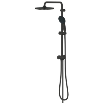 Sprchový systém Grohe Tempesta System bez batérie čierna matná 269802431