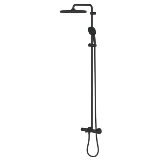 Sprchový systém Grohe Vitalio Comfort s vaňovým termostatom čierna matná 269842431