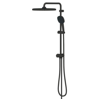 Sprchový systém Grohe Tempesta System Cube bez batérie čierna matná 269762431