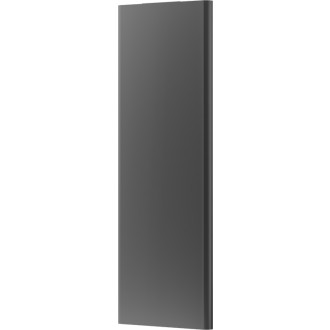 Oceľové doskové vykurovacie teleso Mexen Flat VR20S 1800 x 400 mm, spodné stredové pripojenie, 872 W, antracit - W6VR20S-180-040-66