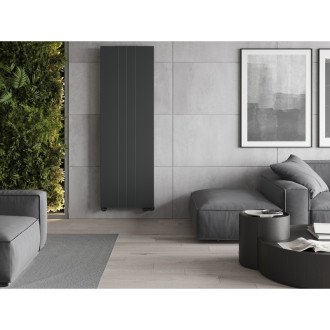 Mexen Line VS20SL doskové vykurovacie teleso 1800 x 400 mm, spodné stredové pripojenie, 872 W, antracit - W6VS20SL-180-040-66