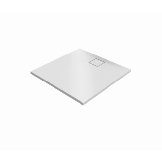 Sprchová vanička štvorcová Huppe EasyFlat 90x90 cm liaty mramor biela matná EF0101.083