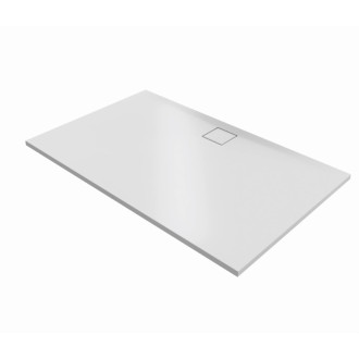 Sprchová vanička obdĺžniková Huppe EasyFlat 150x90 cm liaty mramor biela matná EF0112.083