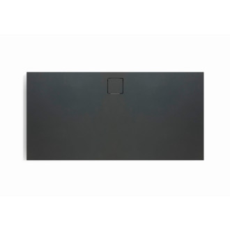Sprchová vanička obdĺžniková Huppe EasyFlat 150x100 cm liaty mramor antracitová matná EF0118.128