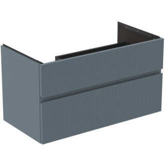 Kúpeľňová skrinka pod umývadlo Ideal Standard Finesse 100x55x50, 5 cm popolovo modrá mat E3445UQ