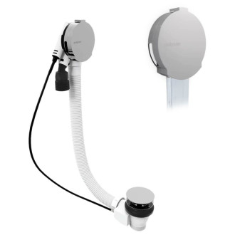Vaňový automat Polysan chróm ABS/mosadz 71851