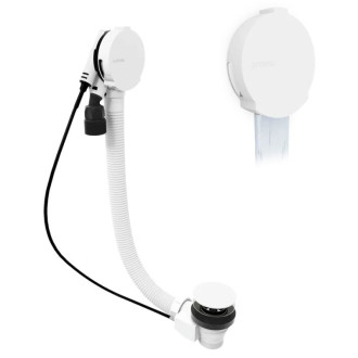 Vaňový automat Polysan biela ABS/mosadz 71857.10