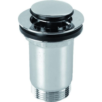 Výpusť k drezu 5/4 Plast Brno 6,6 cm mosadz EUVCR01