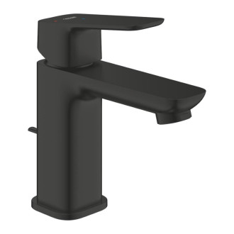Umývadlová batéria Grohe Cubeo s výpustou čierna matná 1017302430