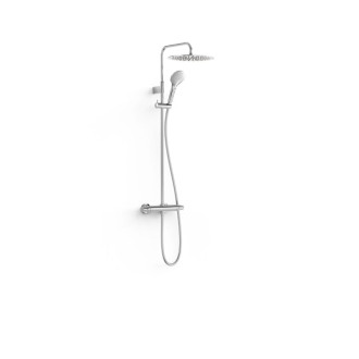 Sprchový systém TRES Over-Wall s termostatickou batériou chróm 19038705