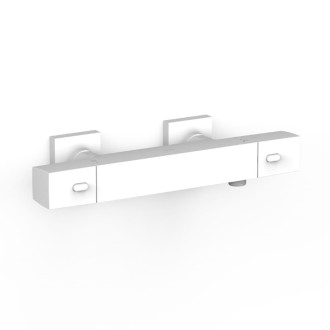 Sprchová batéria TRES Over-Wall bez sprchového setu 150 mm biela mat 19016406BM