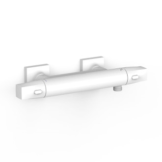 Sprchová batéria TRES Over-Wall bez sprchového setu 150 mm biela mat 19016405BM