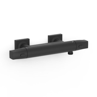 Sprchová batéria TRES Over-Wall bez sprchového setu 150 mm čierna mat 19016405NM
