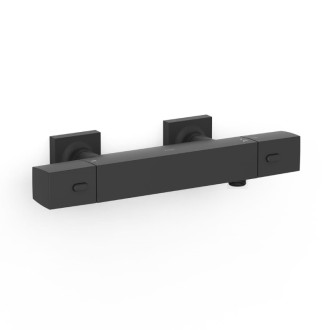Sprchová batéria TRES Over-Wall bez sprchového setu 150 mm čierna mat 19016406NM