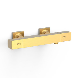 Sprchová batéria TRES Over-Wall bez sprchového setu 150 mm zlatá mat 19016406OM
