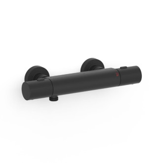 Sprchová batéria TRES Over-Wall bez sprchového setu 150 mm čierna mat 19016401NM