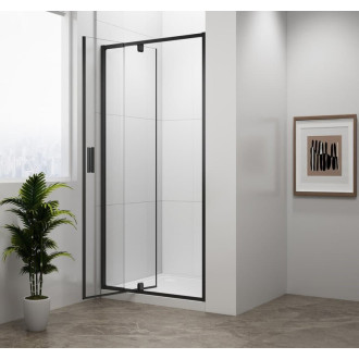 Sprchové dvere 76-90 cm Polysan Easy Black EL1615B