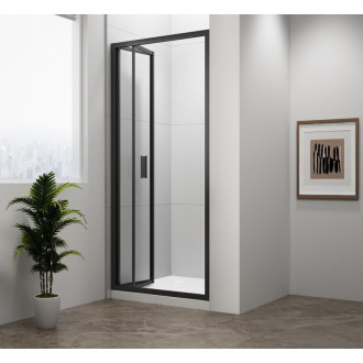Sprchové dvere 90 cm Polysan Easy Black EL1990B