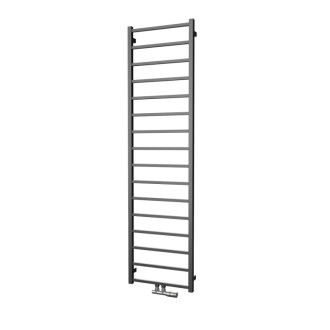 Radiátor kombinovaný Isan Fresh 150x50 cm stredové pripojenie čierny zamat DFRE15000500CSMS