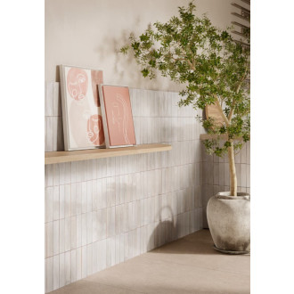 Obklad Ragno Look Bianco 6x24 cm lesk R8FM