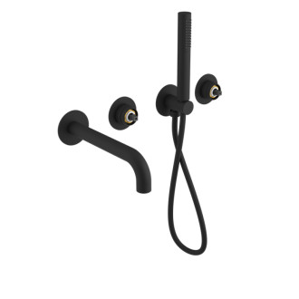 ULTRAMIX telo podomietkové vaňové batérie so sprchou, čierna mat UT093B-1 57419 UT093B-1
