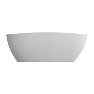 Omnires BARCELONA M+ voľne stojaca vaňa, 170x77 cm, biela matná BARCELONAXLBM