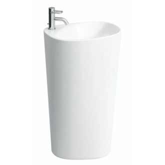 Voľne stojace umývadlo Laufen Palomba 52,5x43,5 cm otvor pre batériu uprostred H8118040001041