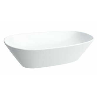 Umývadlo na dosku Laufen Palomba 52x38 cm bez otvoru pre batériu, bez prepadu H8168024001121