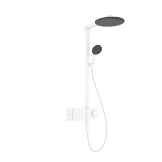 Sprchový systém Hansgrohe Raindance Alive S s termostatickou batériou matná biela 24582700