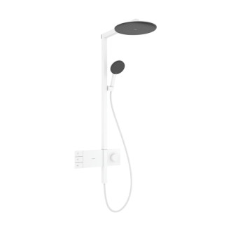 Sprchový systém Hansgrohe Raindance Alive S s termostatickou batériou matná biela 24596700