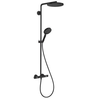 Sprchový systém Hansgrohe Raindance S s termostatickou batériou matná čierna 28823670
