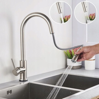Rea Fresh Brush Steel Uzáver s perlátorom pre kuchynskú batériu REA-B9099